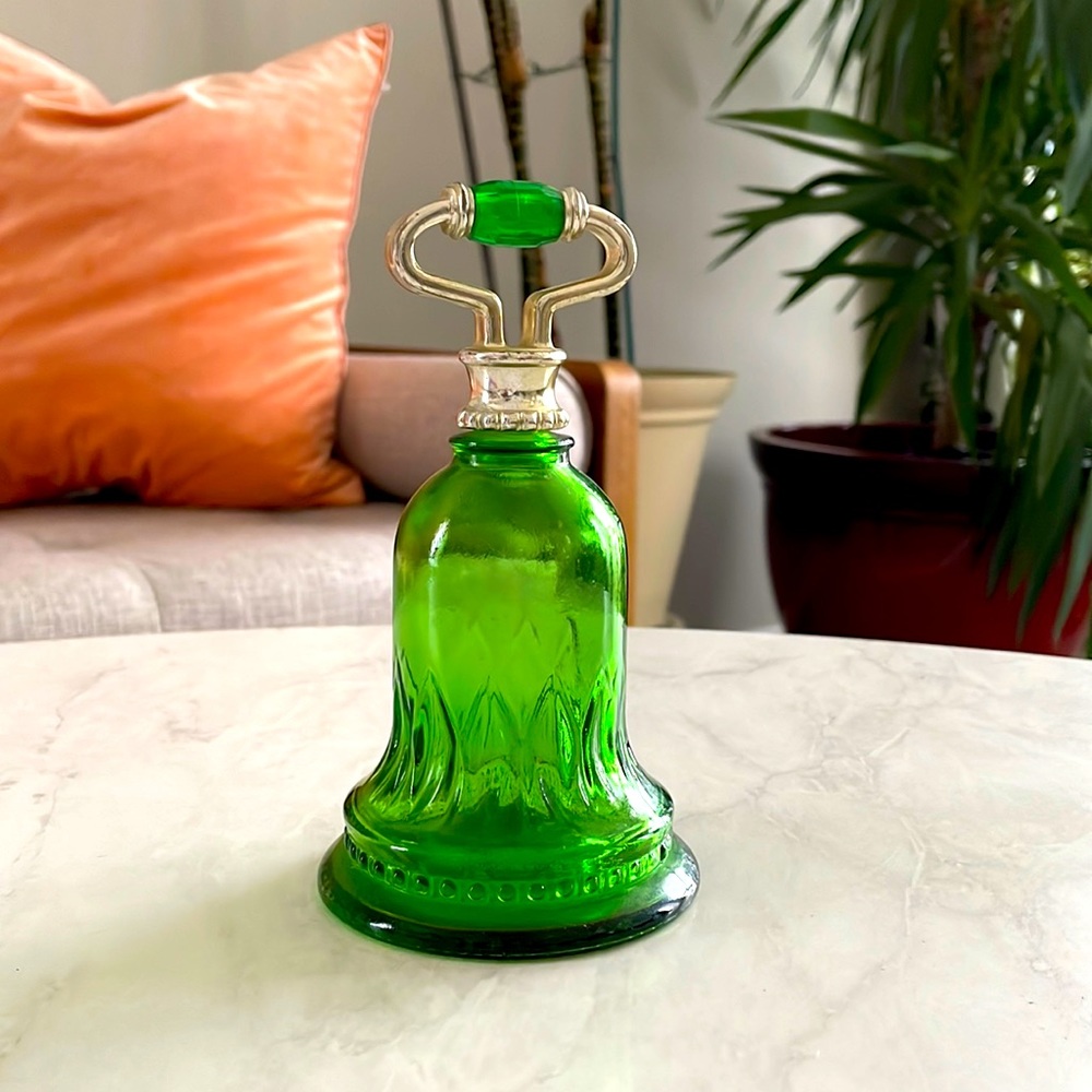 Glass Avon perfume bottle 1978